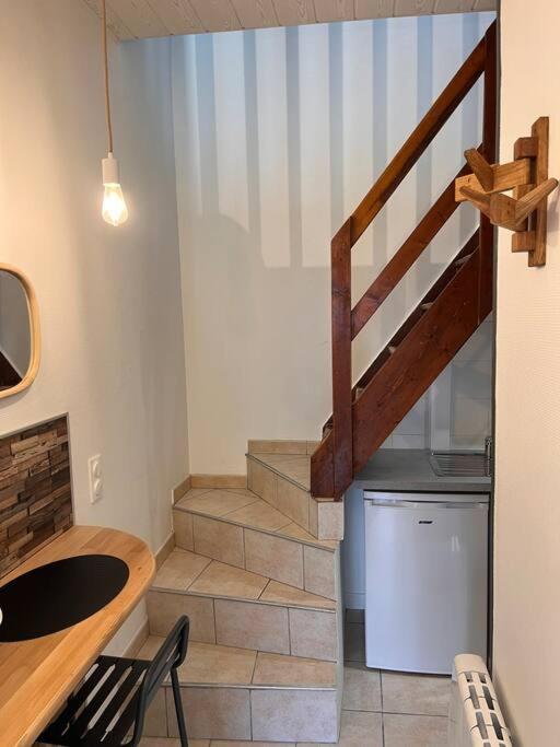 Studio Duplex Hypercentre Au Calme Avec Parking 枫丹白露 外观 照片